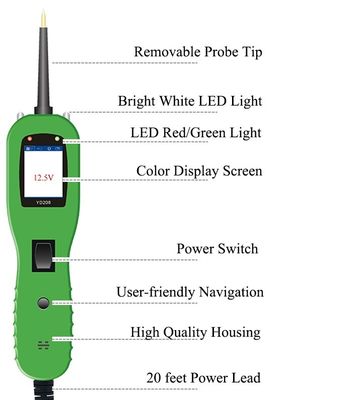 Vehicle  Electrical System Powerscan Yd208 Diagnostics Tool
